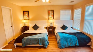 5 bedrooms, desk, iron/ironing board, free WiFi