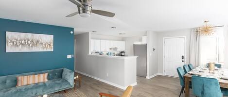 Smart TV, table football, offices