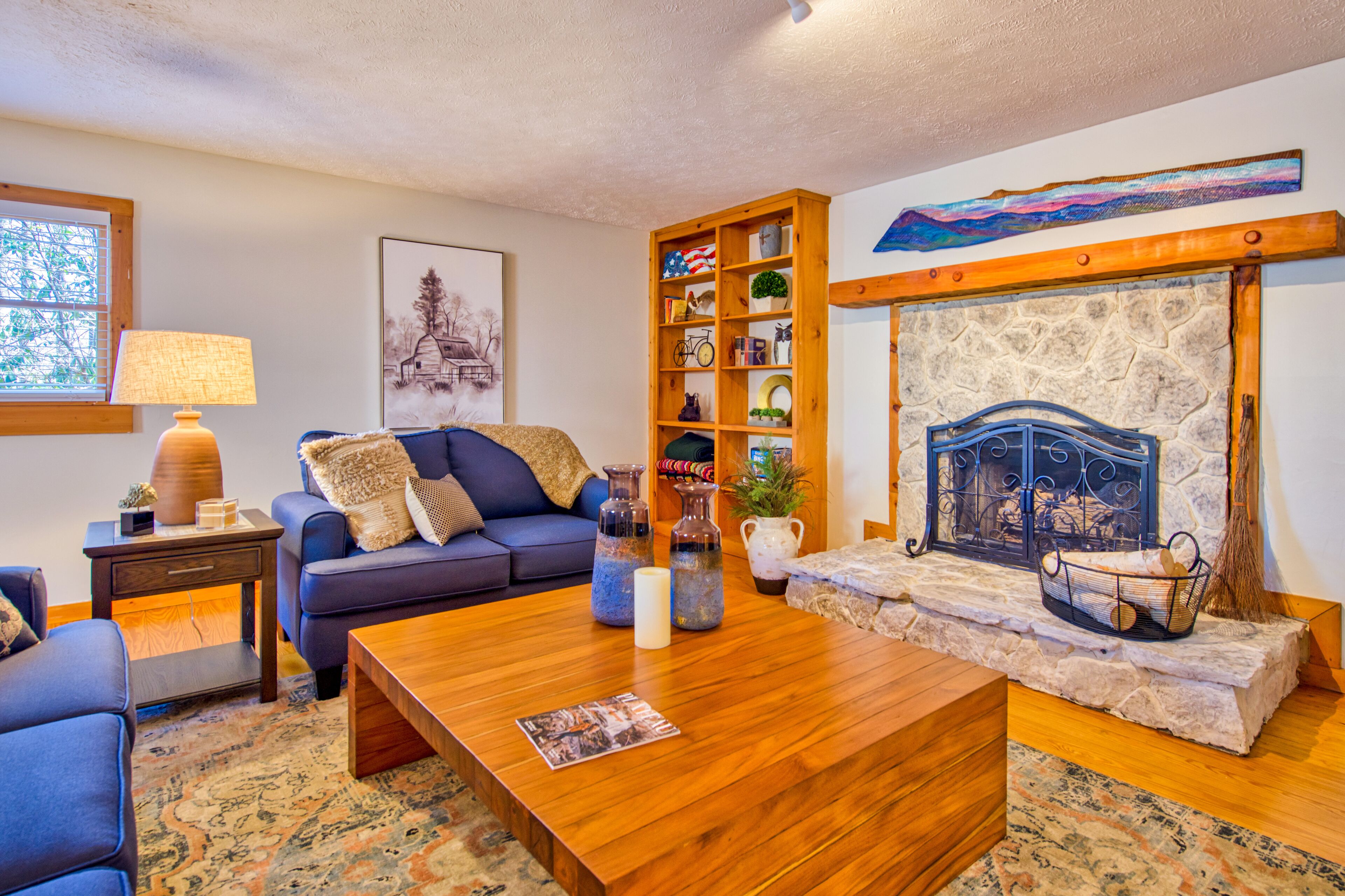 Mountain-view getaway with pool table, foosball, hot tub, WiFi, & air hockey