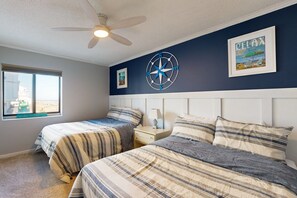 2 habitaciones, internet y ropa de cama