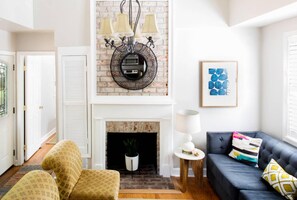 Cottage, 1 Bedroom | Living room - Parkside Cottage by Lucky Savannah (Savannah)