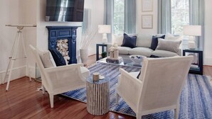 Apartment, 2 Bedrooms | Living room - Luxe on Jones (Savannah)