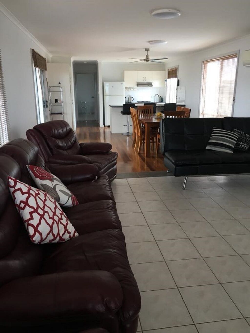 Great ocean views from spacious entertaining deck