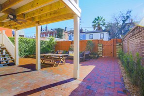 House, 3 Bedrooms | Terrace/patio - Gaston Estate Main by Lucky Savannah (Savannah)