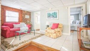 Condo, 1 Bedroom | Living room - Cobb's Cottage by Lucky Savannah (Savannah)