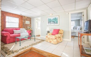 Condo, 1 Bedroom | Living room - Cobb's Cottage by Lucky Savannah (Savannah)