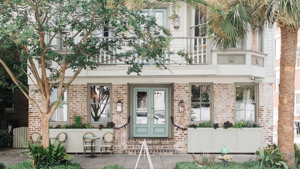 Unclassified image, 1 of 49, button - Unwind on Crawford Square by Lucky Savannah (Savannah)