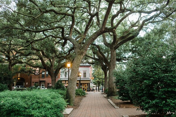 Loft, 2 Bedrooms | Property grounds - Steeple View Loft by Lucky Savannah (Savannah)