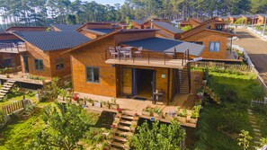 Fassade der Unterkunft