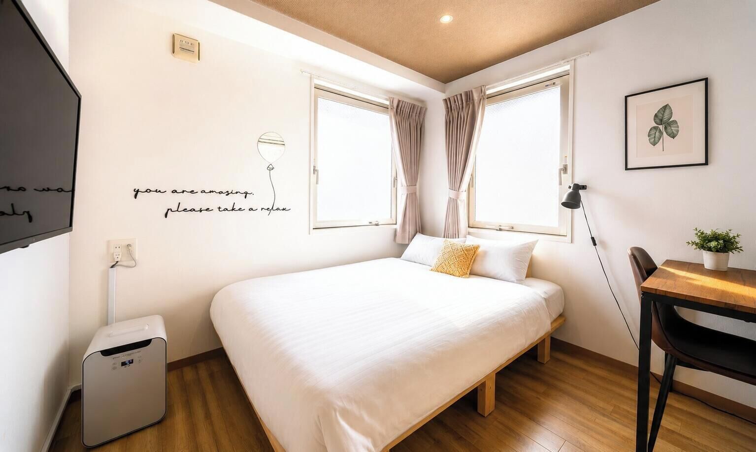 Standard Double Room | Blackout drapes, iron/ironing board, free WiFi, bed sheets