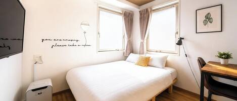 Standard Double Room | Blackout drapes, iron/ironing board, free WiFi, bed sheets