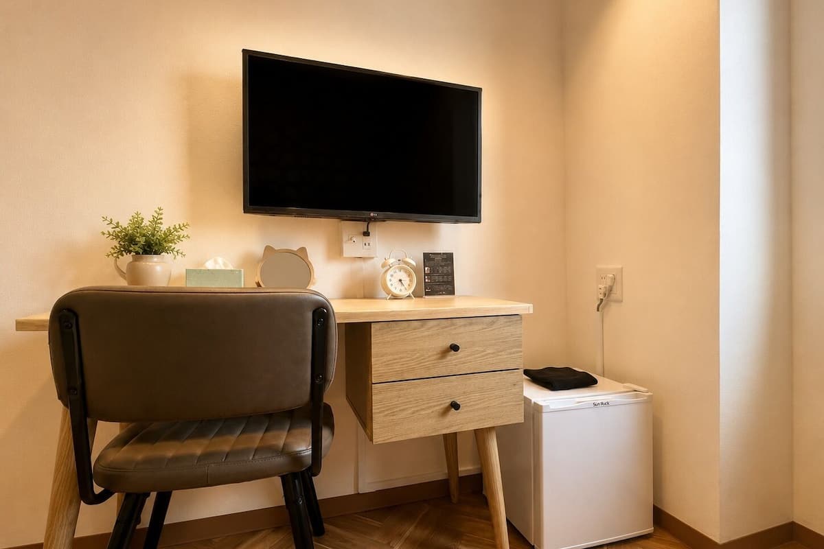 Cortinas blackout, tabla de planchar con plancha y wifi gratis