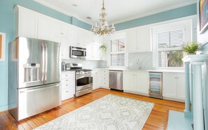 Condo, 2 Bedrooms | Private kitchen - Southern Comfort Too by Lucky Savannah (Savannah)