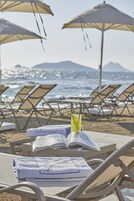 Praia particular, bar na praia 