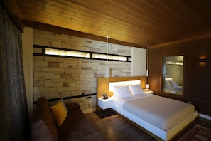 King Room with Pool View | 1 phòng ngủ, phòng cách âm, bộ trải giường