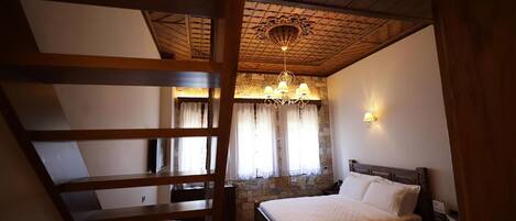 Duplex Quadruple Room | 1 bedroom, soundproofing, bed sheets