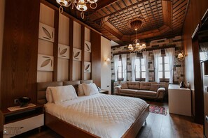 Deluxe Queen Suite | Soundproofing, bed sheets - Kerculla Resort  (Gjirokastër)