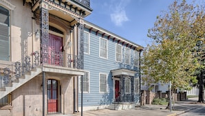 House, 3 Bedrooms | Exterior - Blue on Broughton by Lucky Savannah (Savannah)