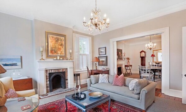 House, 3 Bedrooms | Living area - Mayor's Quarters by Lucky Savannah (Savannah)