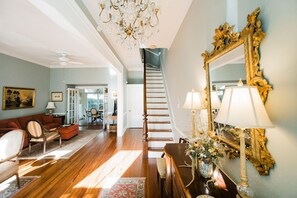 Villa, 2 Bedrooms | Living room - Rainbow Row at Washington Square by Lucky Savannah (Savannah)