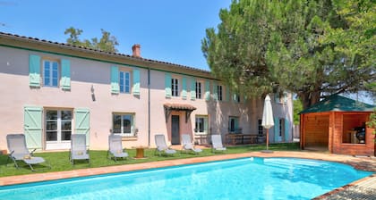 Large house 300m2 - 15 people - private pool - Tarn Albi/Toulouse