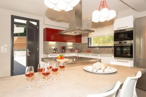 Dining - Olivia - Four Bedroom Villa, Sleeps 8 (Acharavi)