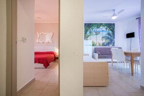 1 makuuhuone, vuodevaatteet