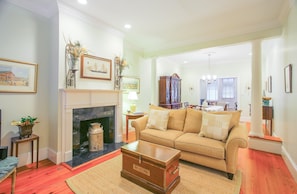 Maison mitoyenne, 3 chambres | Salle de séjour