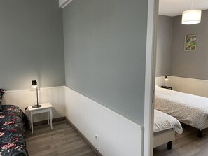 3 habitaciones, wifi y ropa de cama 