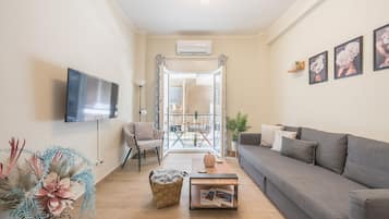 Comfort Apartment, 1 Bedroom, Non Smoking, Kitchen | Living area
