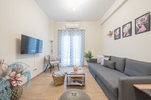 Comfort Apartment, 1 Bedroom, Non Smoking, Kitchen | Living area