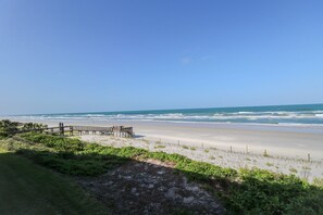 On the beach