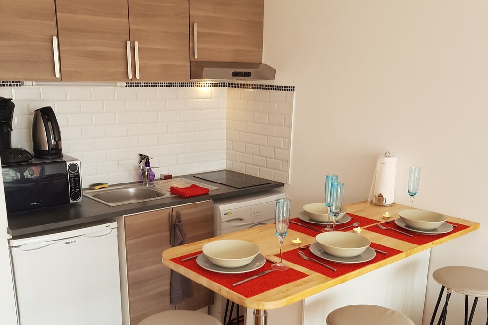 Furnished studio center port Cap d'Agde