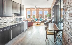 Condo, 2 Bedrooms | Private kitchen - Savannah Skyline by Lucky Savannah (Savannah)