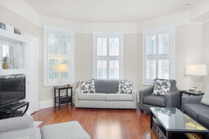 Condo, 1 Bedroom | Living room - Stateview Place by Lucky Savannah (Savannah)