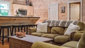 Televisie en een open haard