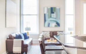 Condo, 2 Bedrooms | Living room - Broughton Central by Lucky Savannah (Savannah)