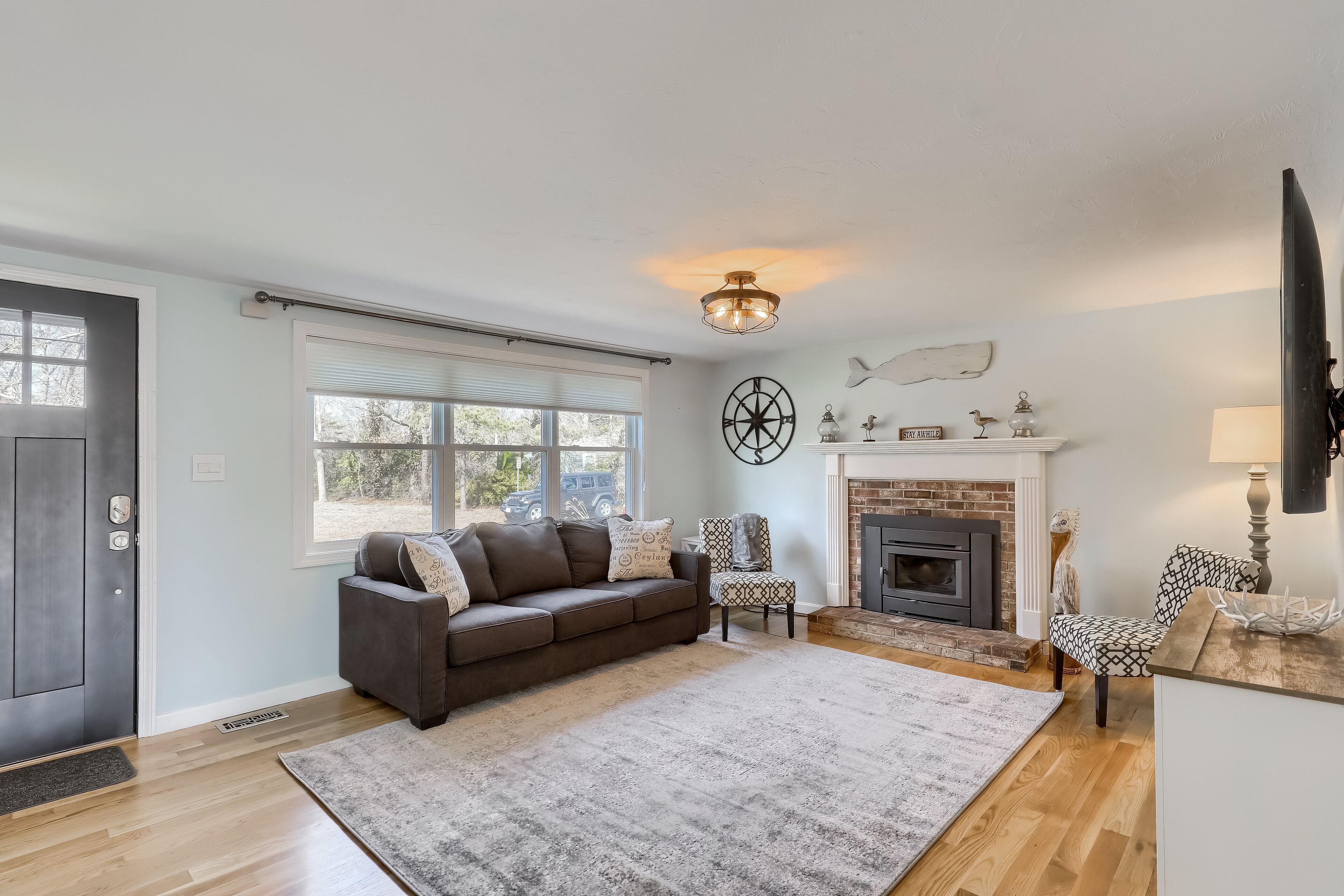 Brand New Listing! 3 bedroom 2 bath West Hyannisport Ranch with central AC, fenced in backyard and dog friendly.