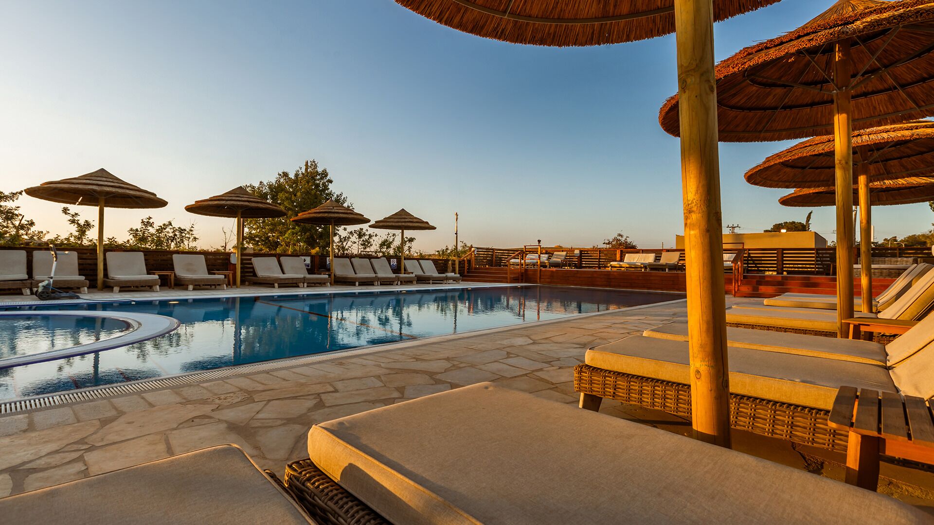 Seasonal outdoor pool