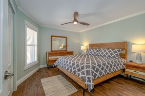 2 bedrooms, iron/ironing board, free WiFi, bed sheets - Dog Friendly Home w/Private Fenced Yard, Garage & Fire Pit! STEPS to the Beach! (New Smyrna Beach)