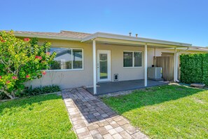 Exterior - Dog Friendly Home w/Private Fenced Yard, Garage & Fire Pit! STEPS to the Beach! (New Smyrna Beach)