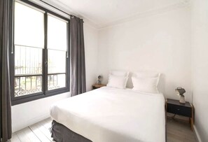 2 chambres, fer et planche à repasser, Wi-Fi gratuit, draps fournis