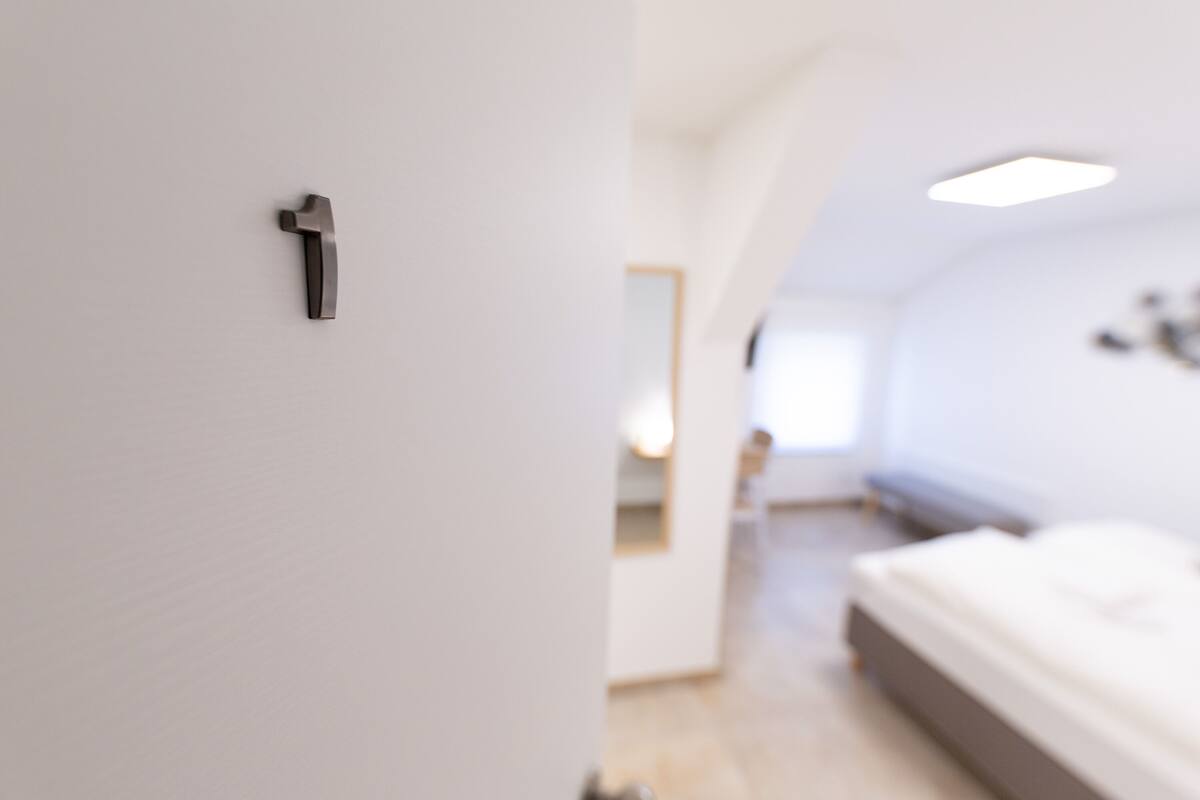 Habitación doble, 1 cama Queen size, para no fumadores, para personas alérgicas | Cuna de viaje, wifi gratis y ropa de cama