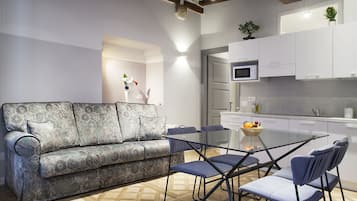 Suite Confort, 1 chambre, non-fumeur, cheminée | Cuisine privée