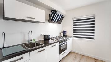 KĂŒhlschrank, Ofen, Herdplatte, GeschirrspĂŒler