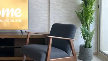 Apartamento luxo | 1 quarto, roupas de cama premium, cofres nos quartos