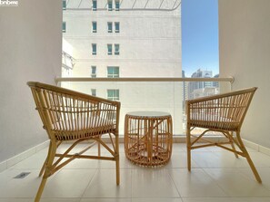 Deluxe Apartment | Balcony view - bnbme | Al Samar | 1 BDR (Dubai)