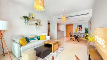 Apartamento luxo | Área de estar