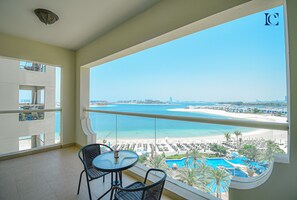 Apartment | Balcony - Palm Jumeirah's Spectacular Ocean-View Apartment - NBT (Dubai)