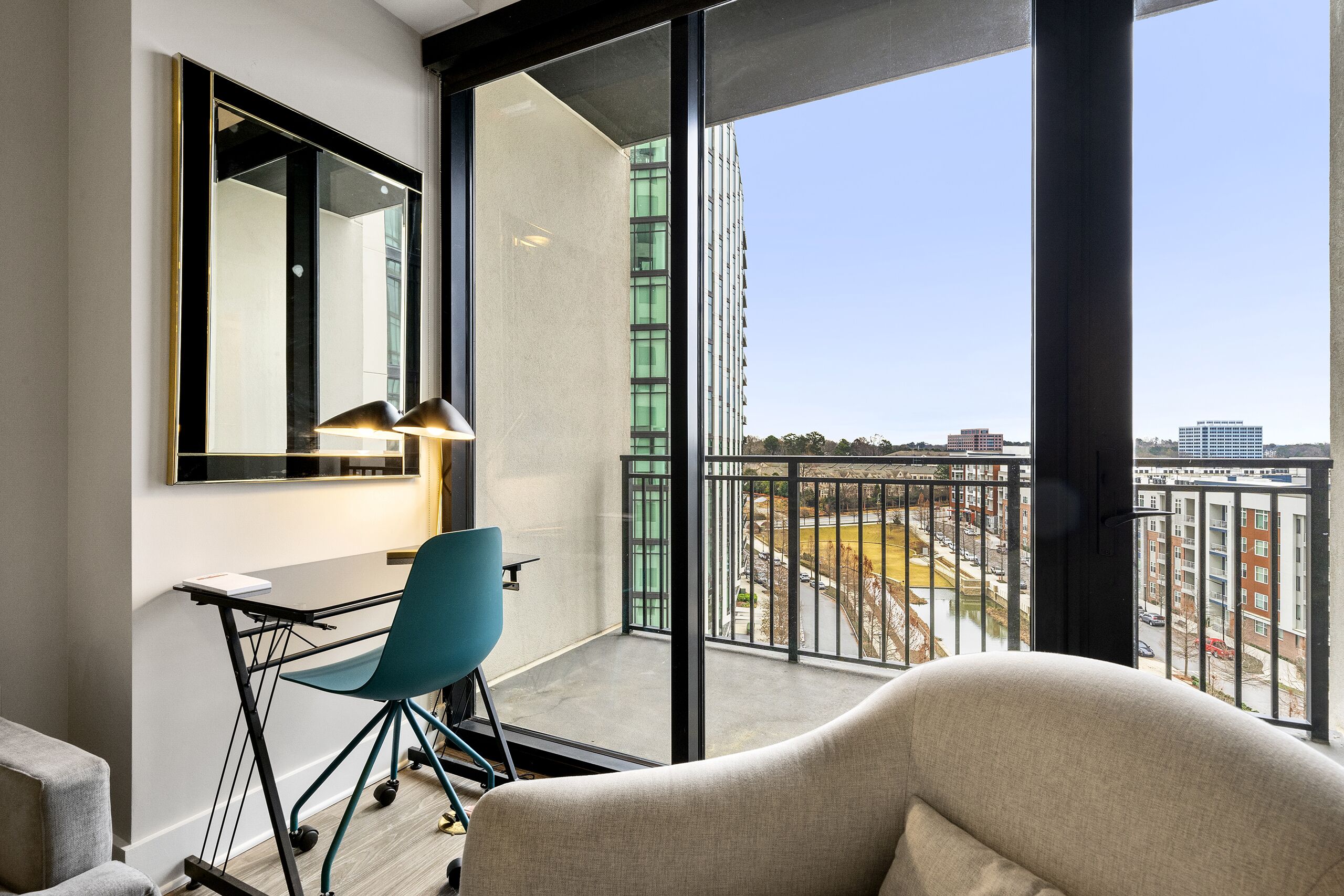 5 minutes walk to Lenox and Phipps plaza, luxury condo